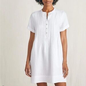 FAHERTY Gemina Dress Linen XS